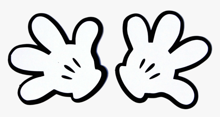 Detail Mickey Mouse Hand Clipart Nomer 2