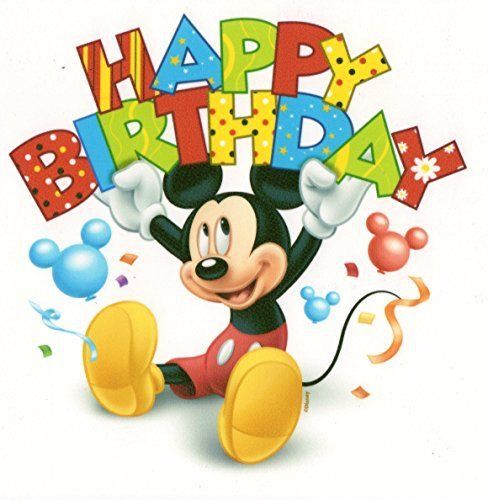 Detail Mickey Mouse Happy Birthday Clip Art Nomer 14