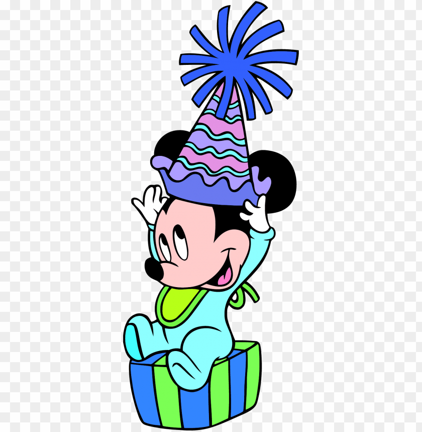 Detail Mickey Mouse Happy Birthday Clip Art Nomer 22