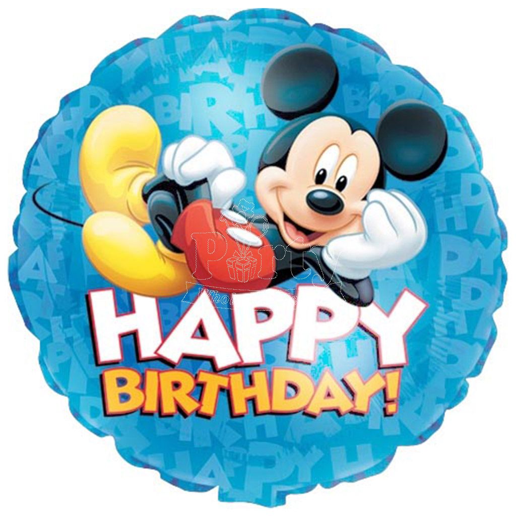 Detail Mickey Mouse Happy Birthday Clip Art Nomer 43