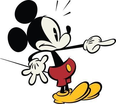 Detail Mickey Mouse Hitam Putih Nomer 8