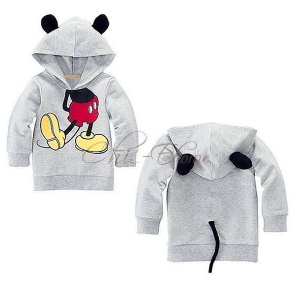 Detail Mickey Mouse Hoodie With Ears For Toddlers Nomer 16