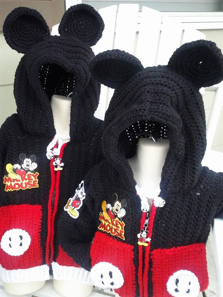 Detail Mickey Mouse Hoodie With Ears For Toddlers Nomer 48