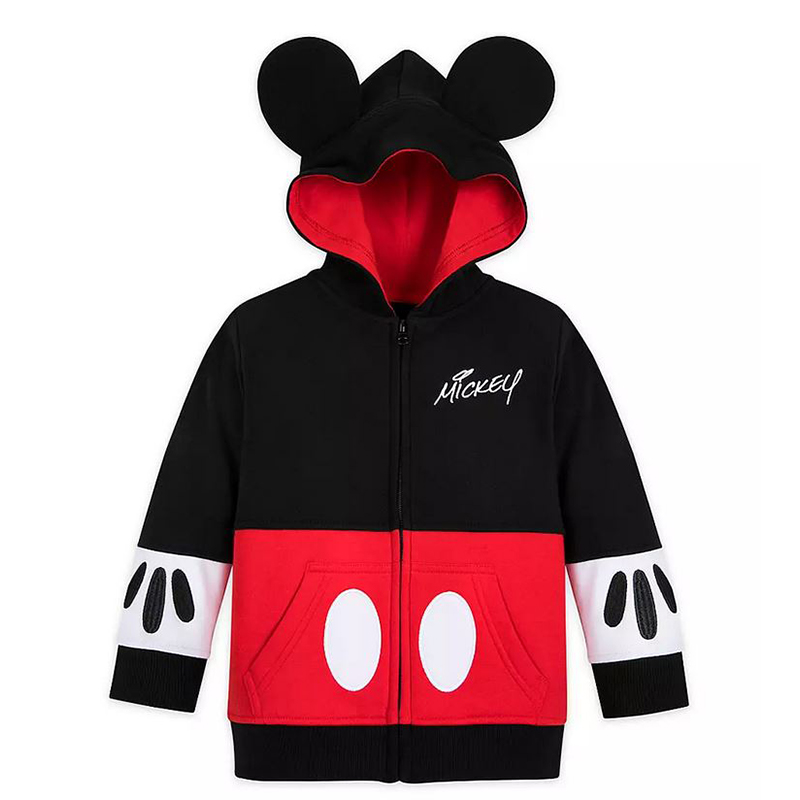 Detail Mickey Mouse Hoodie With Ears For Toddlers Nomer 6