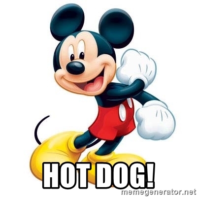 Mickey Mouse Hot Dog Meme - KibrisPDR