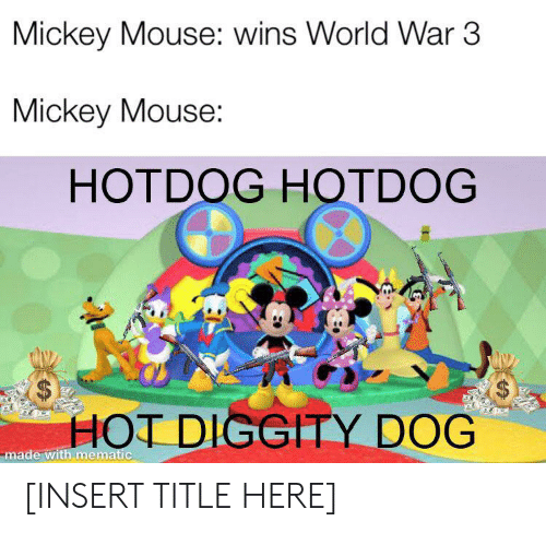 Detail Mickey Mouse Hot Dog Meme Nomer 9
