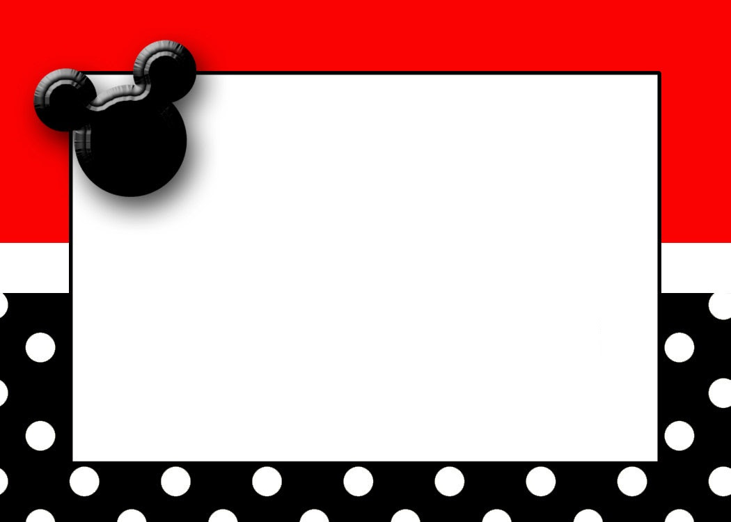 Detail Mickey Mouse Labels Template Nomer 35