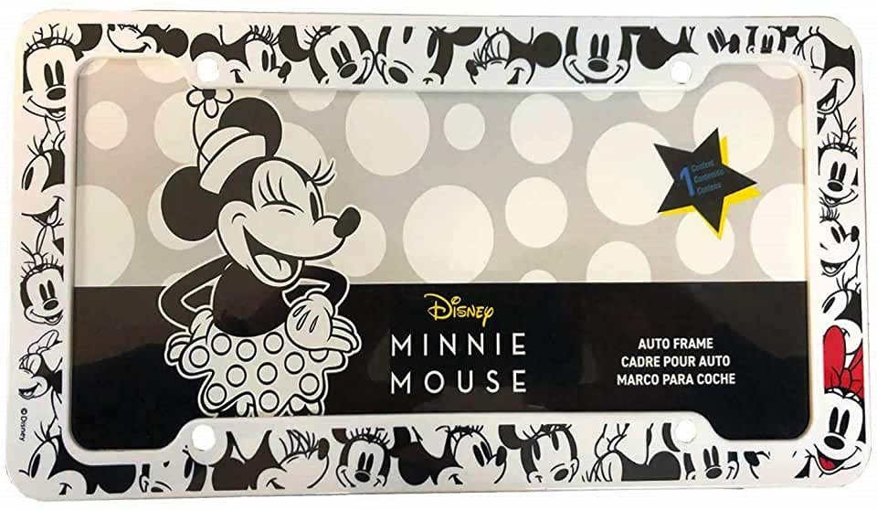 Detail Mickey Mouse License Plate Frame Nomer 22