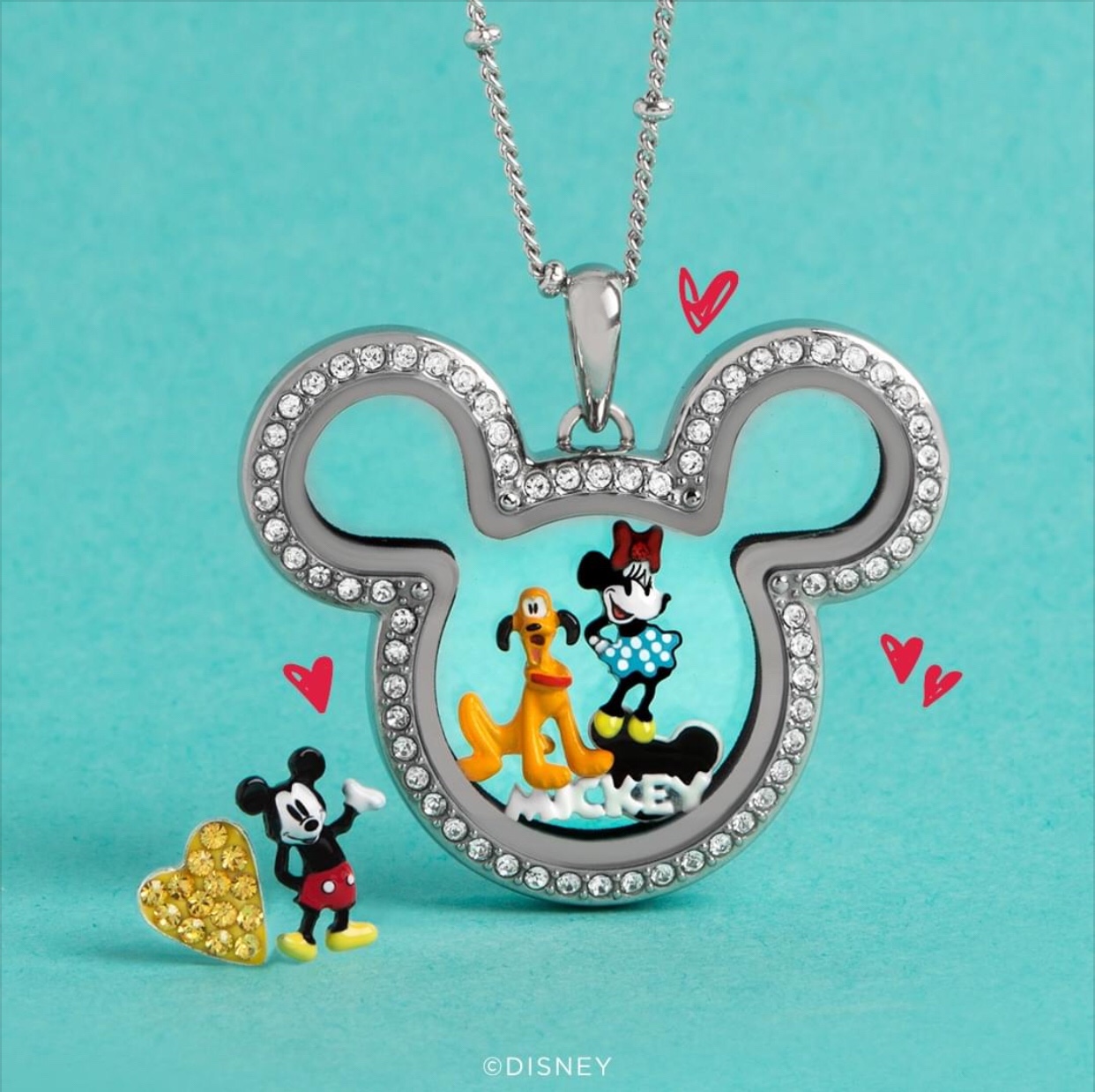 Detail Mickey Mouse Living Locket Nomer 10