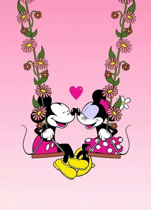 Detail Mickey Mouse Love Wallpaper Nomer 11