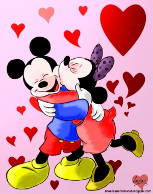 Detail Mickey Mouse Love Wallpaper Nomer 41