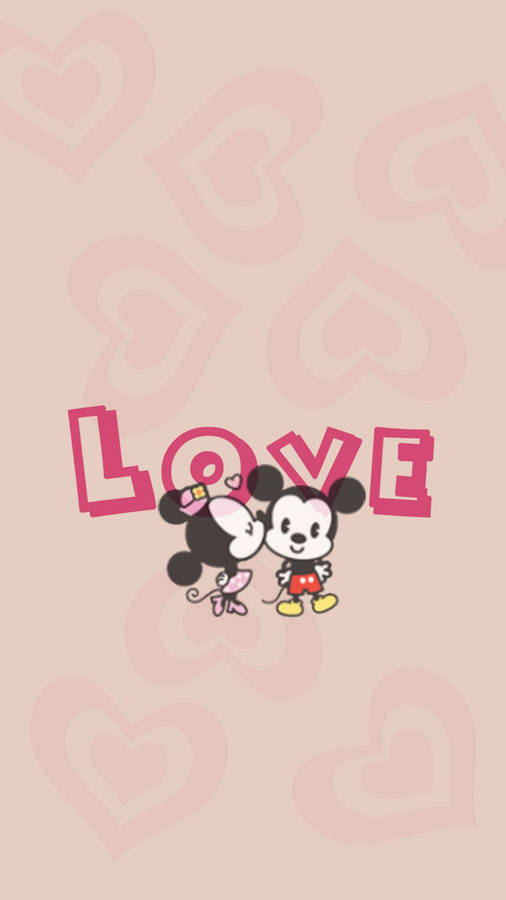 Detail Mickey Mouse Love Wallpaper Nomer 43