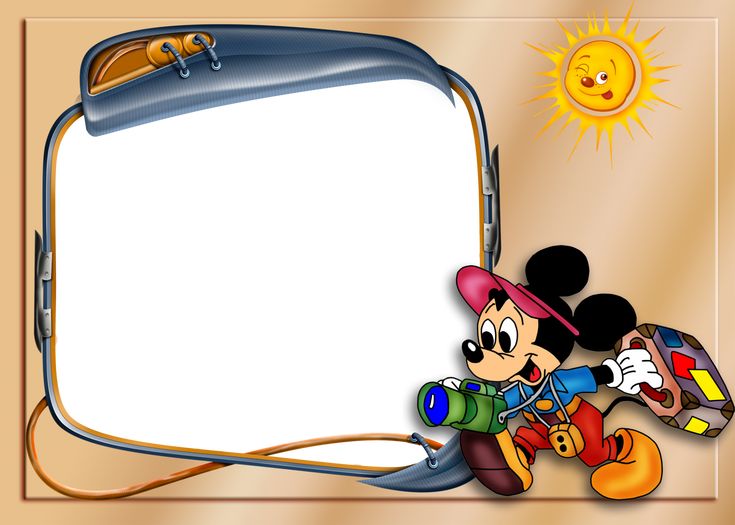 Detail Mickey Mouse Magnetic Photo Frame Nomer 36