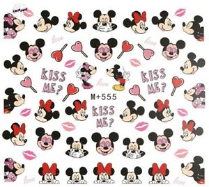 Detail Mickey Mouse Nail Art Stickers Nomer 16