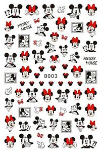 Detail Mickey Mouse Nail Art Stickers Nomer 31