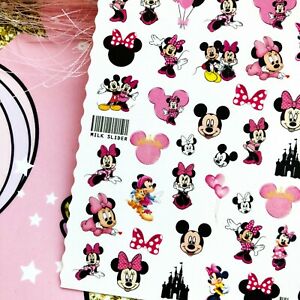 Detail Mickey Mouse Nail Art Stickers Nomer 56