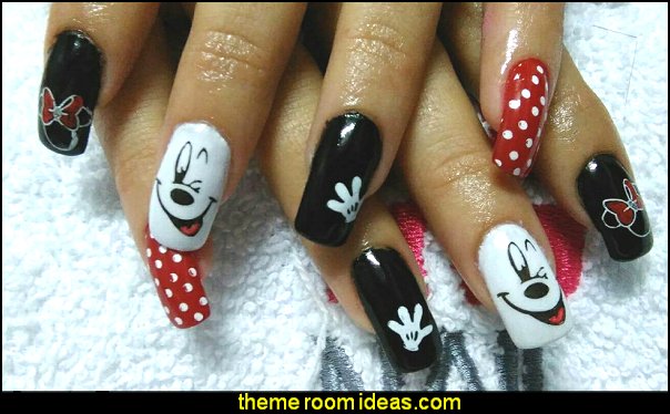 Detail Mickey Mouse Nail Stamp Plate Nomer 33