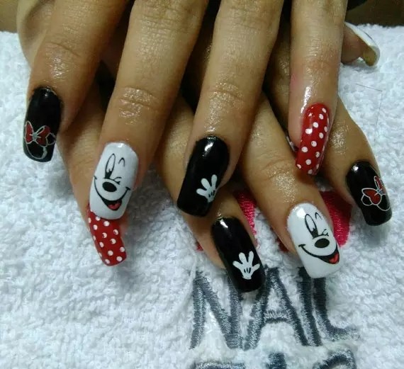 Detail Mickey Mouse Nail Stamp Plate Nomer 53