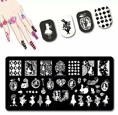 Detail Mickey Mouse Nail Stamping Plates Nomer 10