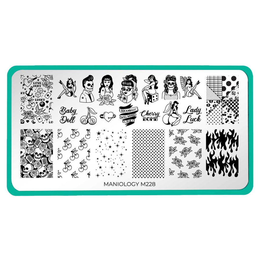 Detail Mickey Mouse Nail Stamping Plates Nomer 35