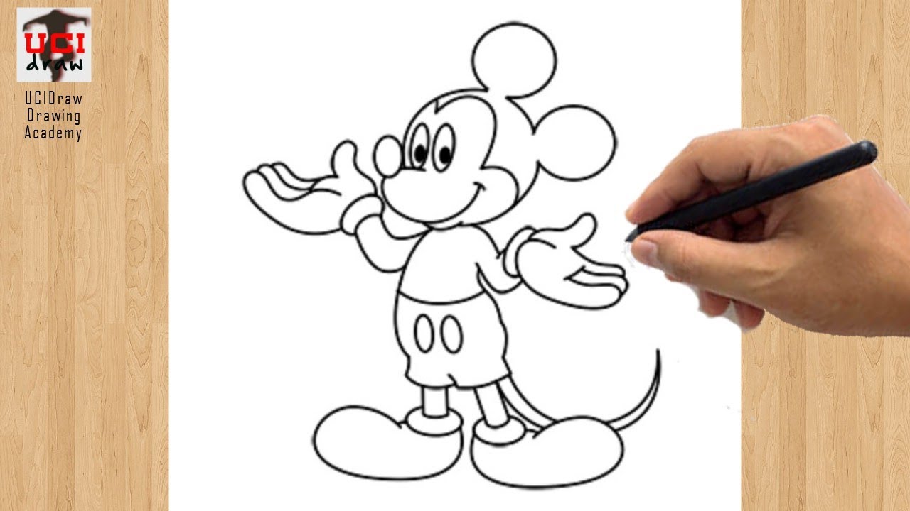 Detail Mickey Mouse Outline Images Nomer 10