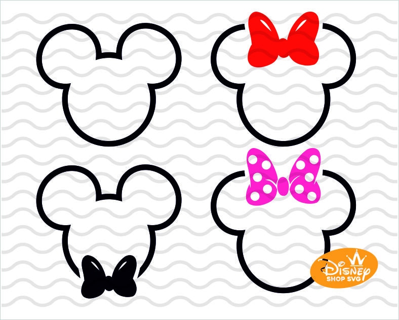 Detail Mickey Mouse Outline Images Nomer 21