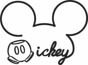 Detail Mickey Mouse Outline Images Nomer 40