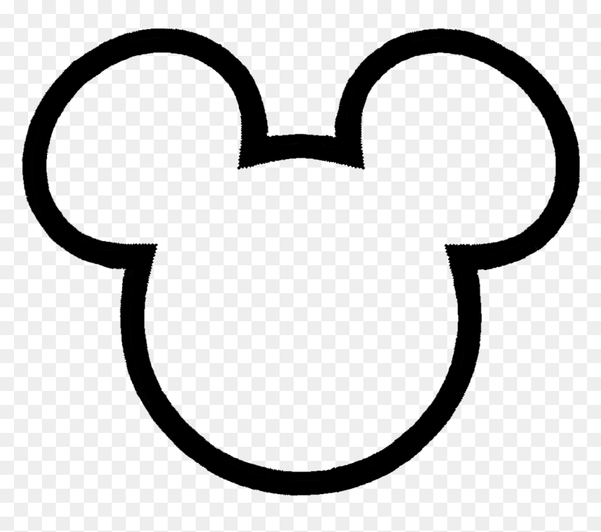 Detail Mickey Mouse Outline Png Nomer 2