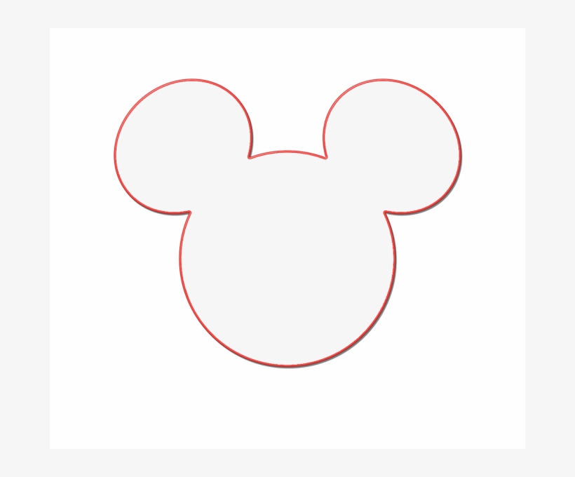 Detail Mickey Mouse Outline Png Nomer 16