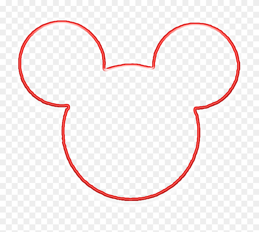 Detail Mickey Mouse Outline Png Nomer 5