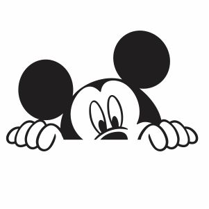 Detail Mickey Mouse Outline Png Nomer 44
