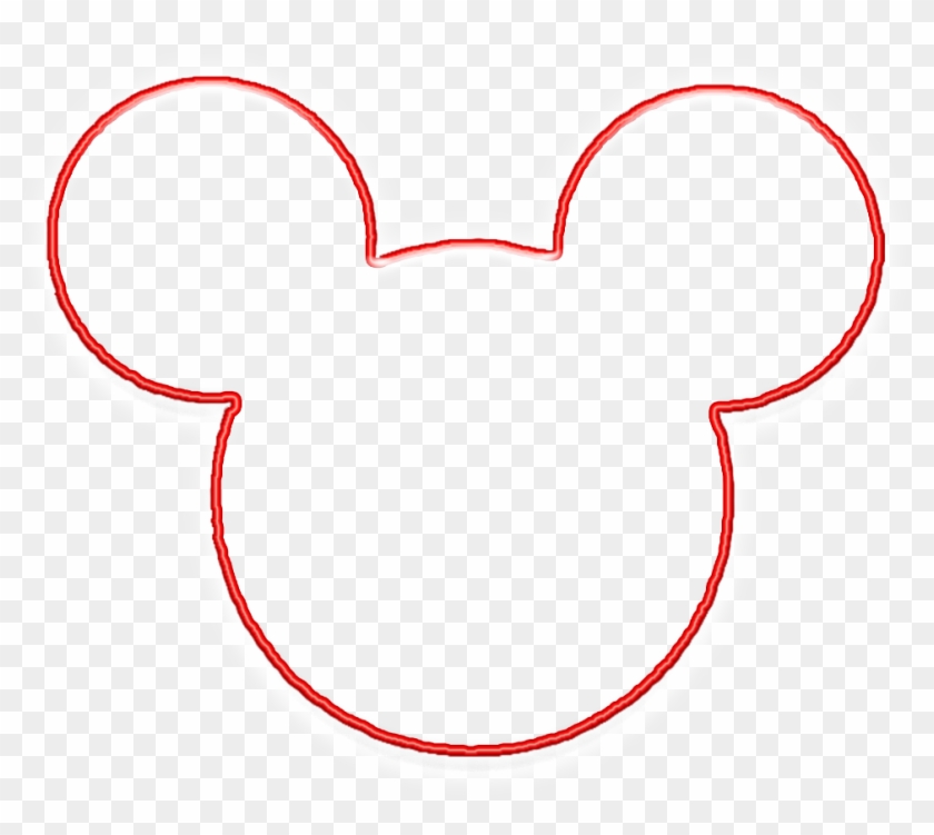 Detail Mickey Mouse Outline Png Nomer 6