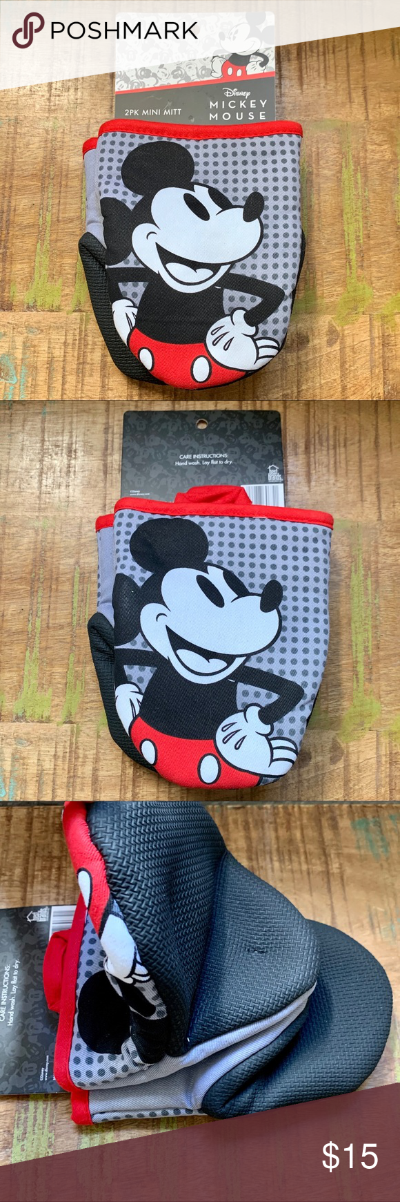 Detail Mickey Mouse Oven Gloves Nomer 26