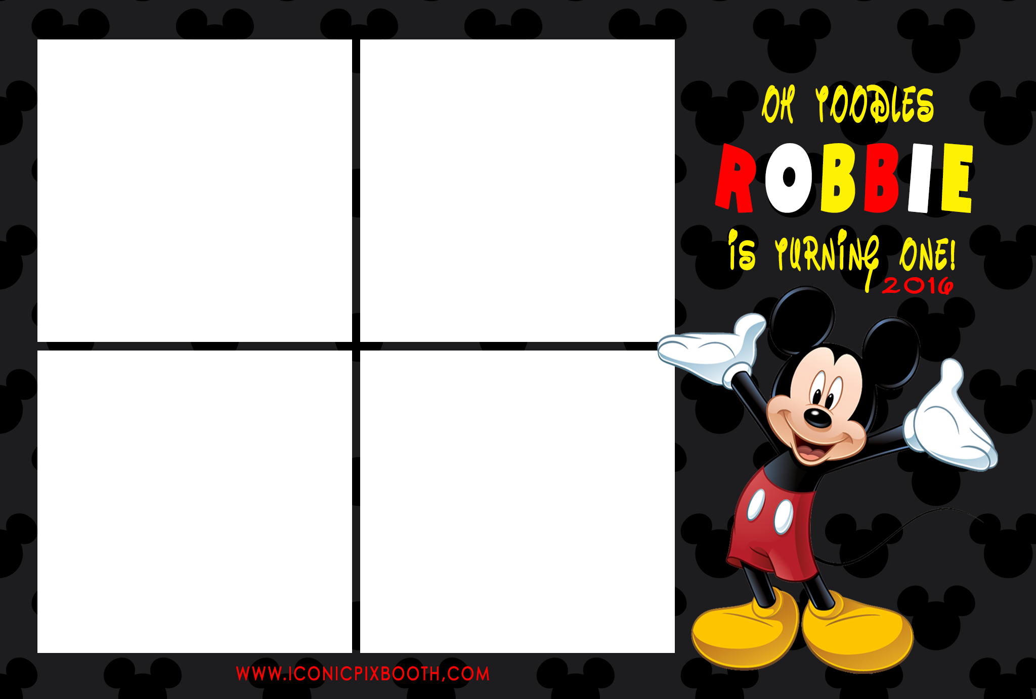 Detail Mickey Mouse Photo Booth Layout Nomer 9