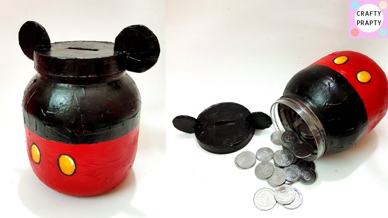Detail Mickey Mouse Piggy Bank Nomer 26