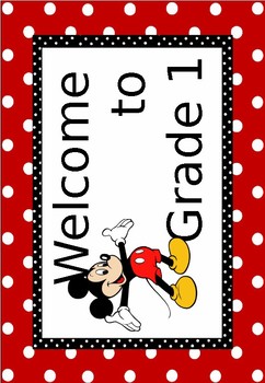 Detail Mickey Mouse Powerpoint Template Nomer 48