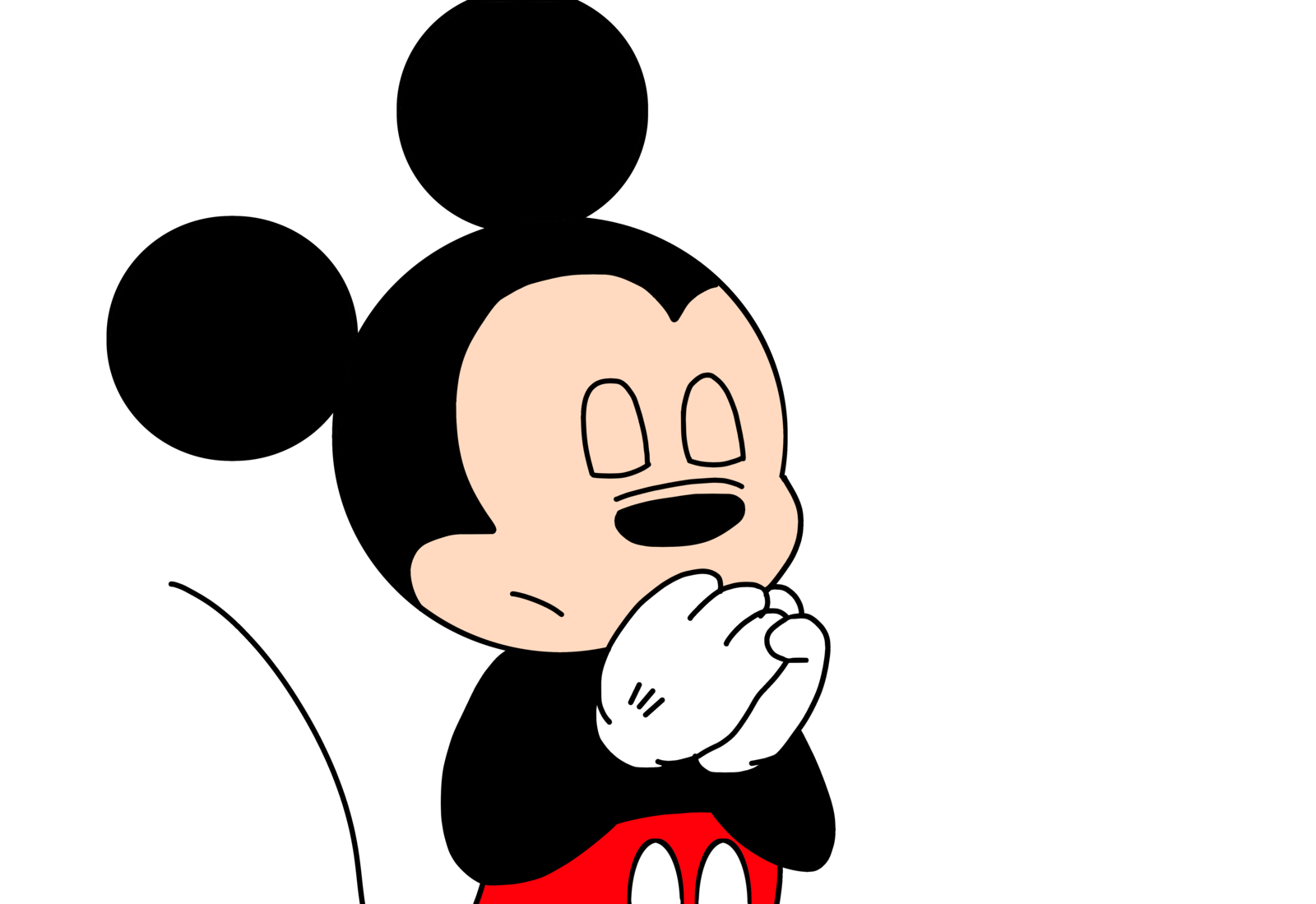 Detail Mickey Mouse Praying Hands Nomer 5