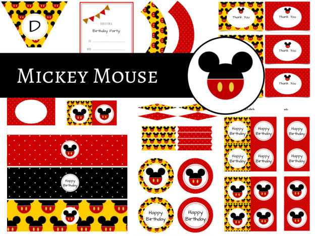 Detail Mickey Mouse Printable Images Nomer 29