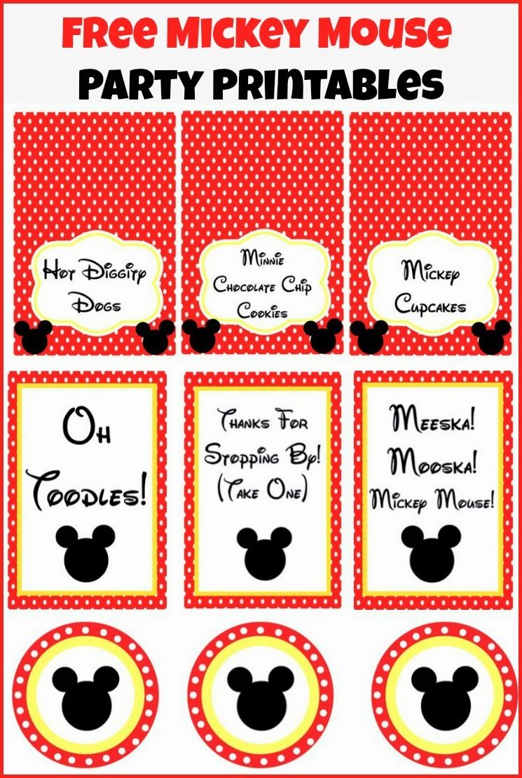 Detail Mickey Mouse Printable Images Nomer 34