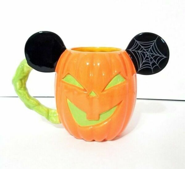 Detail Mickey Mouse Pumpkin Mug Nomer 32