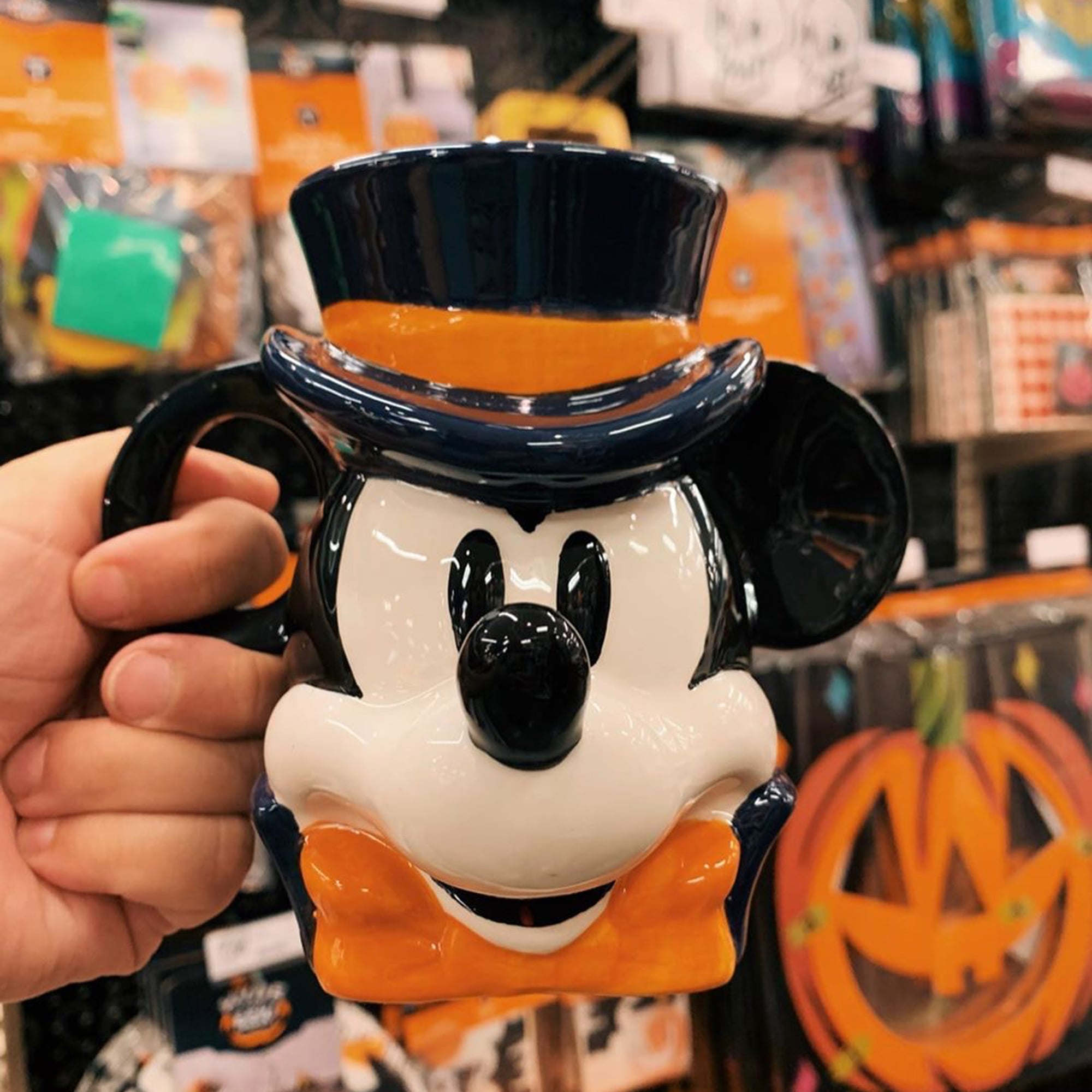 Detail Mickey Mouse Pumpkin Mug Nomer 33