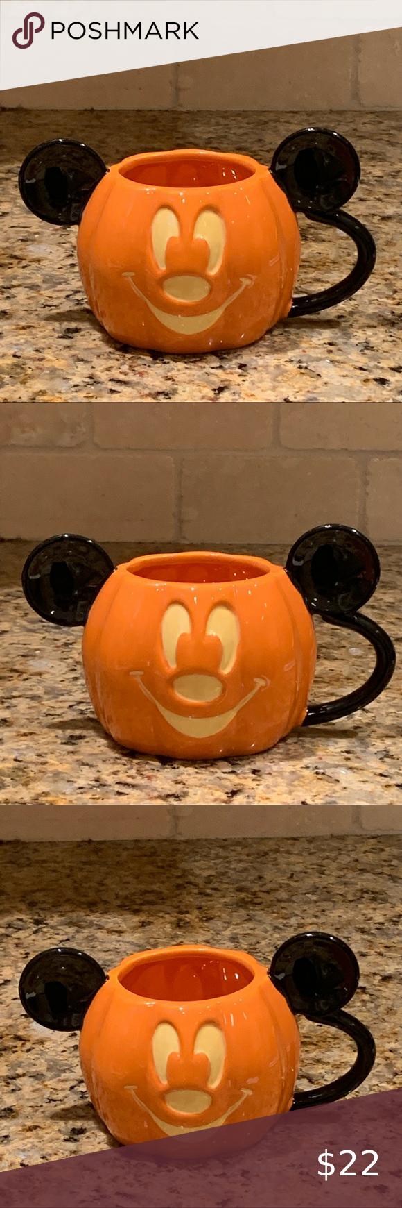 Detail Mickey Mouse Pumpkin Mug Nomer 37