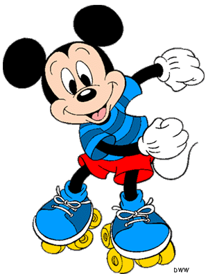 Detail Mickey Mouse Roller Skates Nomer 24