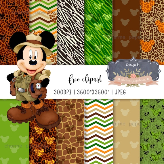 Detail Mickey Mouse Safari Background Nomer 51