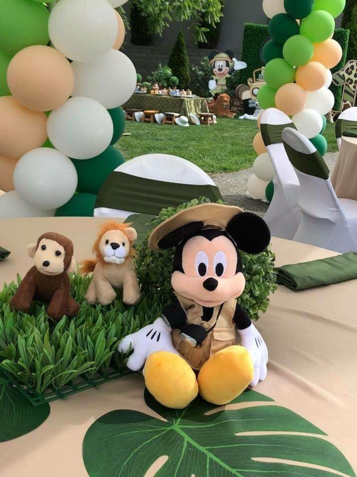 Detail Mickey Mouse Safari Birthday Cake Nomer 34