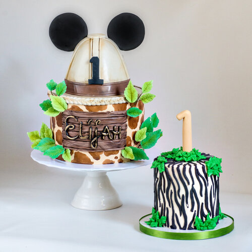 Detail Mickey Mouse Safari Birthday Cake Nomer 42