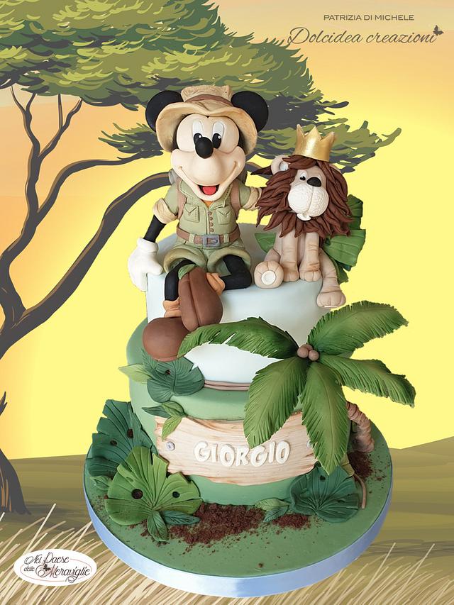 Detail Mickey Mouse Safari Cake Nomer 29