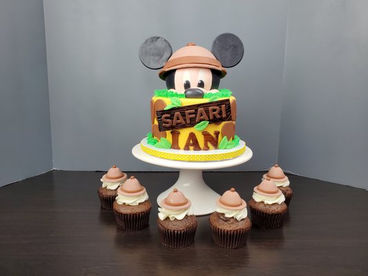 Detail Mickey Mouse Safari Cake Nomer 32