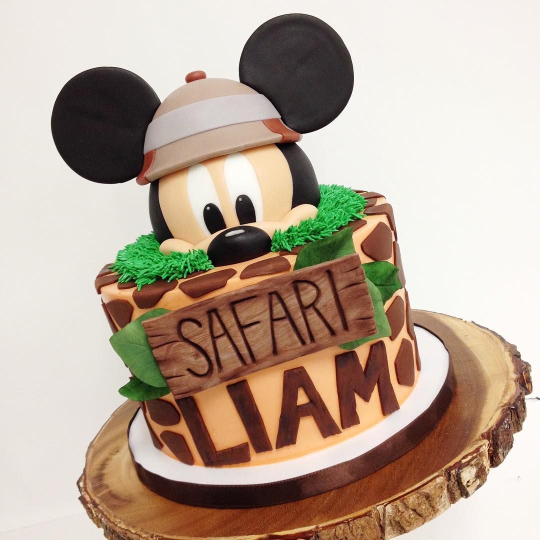 Detail Mickey Mouse Safari Cake Nomer 9