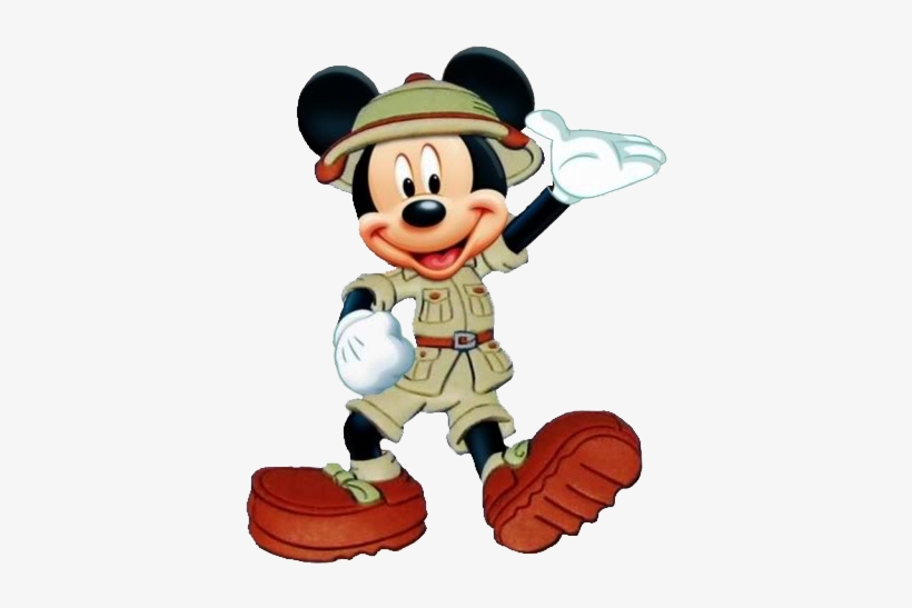 Mickey Mouse Safari Clipart - KibrisPDR